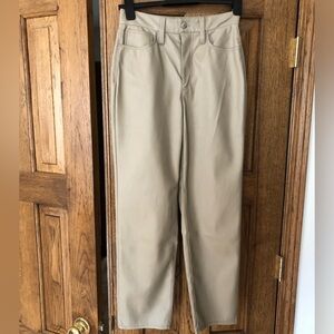 Madewell faux leather pants